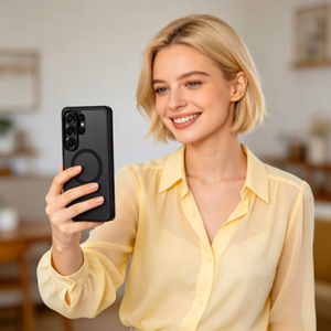 Tech-Protect MagPeak MagSafe Dėklas for Samsung Galaxy S26 Ultra - juodas