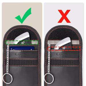 Tech-Protect KLR100 RFID dėklas juodas ir raudonas