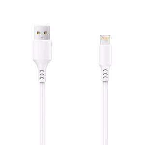 "Setty" įkroviklis 1x USB 2,4A baltas + "Lightning" laidas 1,0 m NAUJIENA
