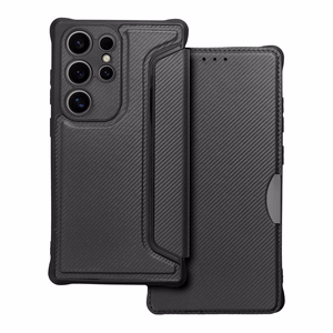 RAZOR knygos tipo dėklas telefonui SAMSUNG S24 Ultra juodas