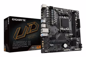 Gigabyte AMD A620A Micro-ATX Motherboard, SAM5, DDR5, 2 Slots, A620MH2.2
