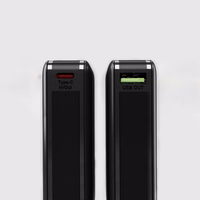 SBS Išorinė baterija 20000mAh 65W PD AFC USB-C USB-A - skirtas nešiojamiems kompiuteriams, planšetėms ir išmaniesiems telefonams - juoda