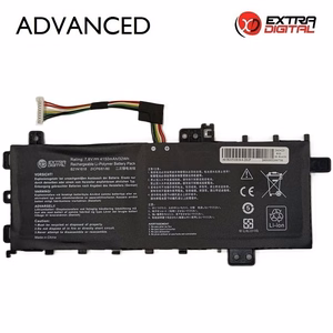Nešiojamo kompiuterio baterija ASUS C21N1818-1, 4150mAh, Extra Digital Advanced