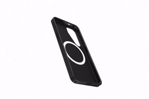 Samsung Symmetry Magnet Case dėklas, skirtas Samsung Galaxy S25, juodas