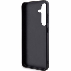 Ferrari Carbon Stitched Bottom dėklas telefonui Samsung Galaxy S24 - juodas
