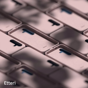 Etteri Silikoninis dėklas for Samsung Galaxy S24 FE šviesiai rožinis