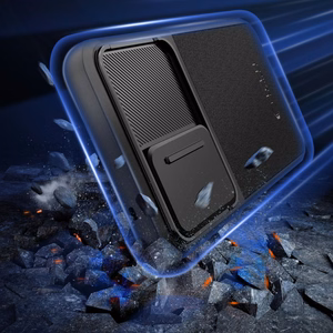 Tech-Protect Velar Cam+ dėklas telefonui Samsung Galaxy A55 5G - juodas