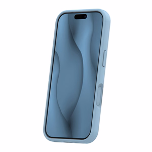 Silikoninis Thin Mag dėklas for iPhone 17 Pro Max 6,9" šviesiai mėlynas