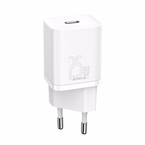 Įkroviklis Baseus Super Si 25W USB-C baltas CCSP020102
