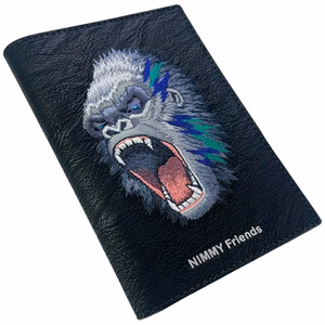 Nimmy Raptor Gorilla paso/piniginės dėklas - juodas