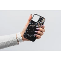 FORCELL F-PROTECT Mirage, militarinio kritimo testuotas dėklas telefonui, MagSafe suderinamas IPHONE 15 PRO juodas