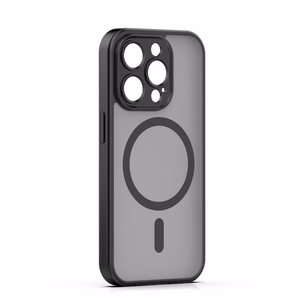 Mag Matt dėklas iPhone 15 Pro 6,1" juodas