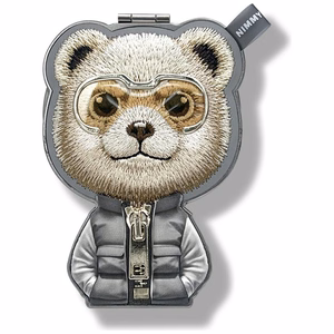 Nimmy Cool&Cute 2.0 Bear magnetinis pakabukas pilkas