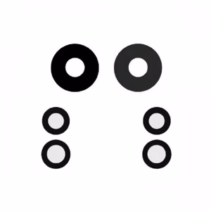 Galinės kameros stikliukas skirtas Xiaomi 12 Pro galinės kameros stikliukas (3vnt)