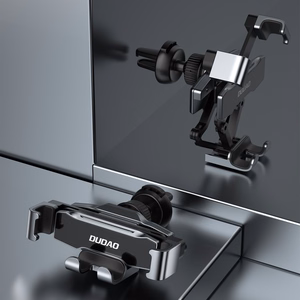 "Dudao" gravitacinis automobilinis išmaniojo telefono laikiklis, juodas (F11Pro)