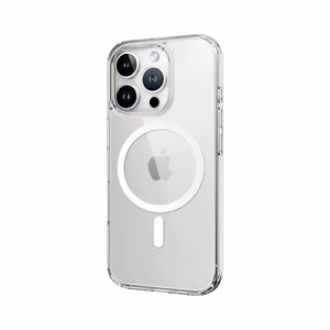 Rock Crystal Series Magnetinis dėklas telefonui Iphone 16 Plus skaidrus