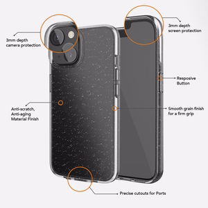 Ugly Rubber Vogue dėklas telefonui iPhone 13 Pro 6,1" juodas