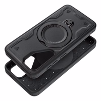 Dėklas FROST ARMOR SAMSUNG S25 Edge juodas