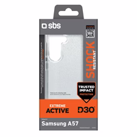 SBS D3O dėklas Samsung Galaxy A57 - skaidrus