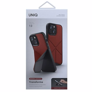 Uniq Transforma Magnetinis dėklas iPhone 13 - raudonas
