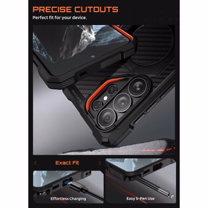 "Supcase UB Grip Mag MagSafe" dėklas "Samsung Galaxy S26 Ultra" - juodas