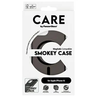 Care PanzerGlass Flagship magnetinis dėklas telefonui MagSafe iPhone 15 - juodas