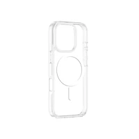 AmazingThing Minimal Mag dėklas su magnetiniu žiedu iPhone 16 Pro - skaidrus