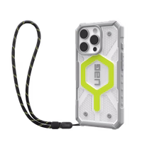 UAG Pathfinder skaidrus Magnetinis rinkinys su virve iPhone 16 Pro - žalias