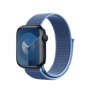 Crong Nylon Sport dirželis, skirtas Apple Watch 38 / 40 / 41 mm ir 42 mm (Series 10 / 11), vandenyno mėlynos spalvos
