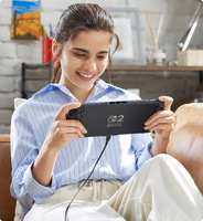 Nintendo Switch 2 nešiojamoji žaidimų konsolė 20,1 cm (7.9") 256 GB Lietimui jautrus ekranas Wi-Fi Juoda