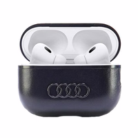 Audi Odinis Didelis Logotipas AirPods Pro 2 dėklas juodas/juodas AU-APP2-GT/D3-BK