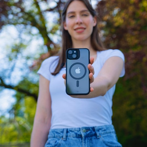 3mk Satin Armor Magnetinis dėklas telefonui Samsung Galaxy A25 5G - skaidrus