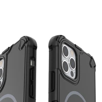 Defender 2in1 Mag dėklas for iPhone 12 6,1" juodas