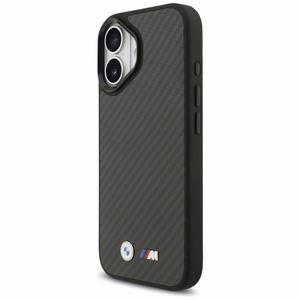 BMW M Kevlar Matt Magnetinis dėklas iPhone 17 - juodas