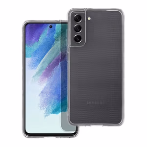 Чехол для Samsung S21 FE Clear Case 2 mm (защита камеры) прозрачный