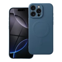 Silikoninis magnetinis dėklas telefonui iPhone 16 Pro Max su MagSafe (m) - mėlynas