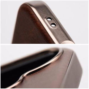 GENTLEMAN MAG COVER Dėklas telefonui, suderinamas su MagSafe IPHONE 11, rudas