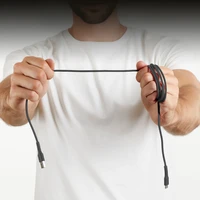 SBS TECABLEMICROC15K USB-A - USB-C kabelis 1,5 m - juodas