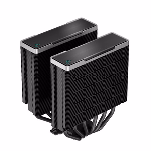 DeepCool AK620 ZERO DARK procesoriaus oro aušintuvas 12 cm juodas 1 vnt.