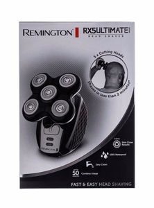 Remington Ultimate Series RX5 XR1500 – belaidė galvos skutimosi mašinėlė su 5 skutimo galvutėmis, juoda