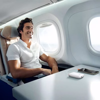 Išorinė baterija VEGER 20000 mAh su įmontuotais kabeliais Type C / Lightning PD QC3.0 35W K2 (W2068) juoda