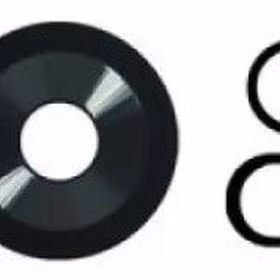 Huawei P60 Pro kameros stikliukas Black (only lens 3pcs) ORG