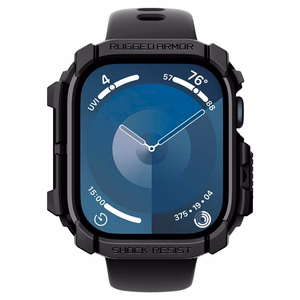 Spigen Rugged Armor dėklas Apple Watch 10 (42mm) - juodas