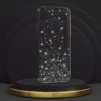 Briliantinis skaidrus dėklas telefonui Iphone X/XS