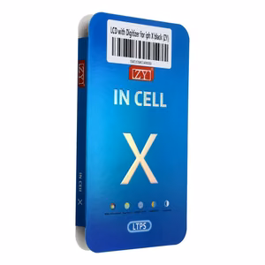 LCD ekranas iPhone X su jutikliniu skydeliu juodas