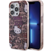 Hello Kitty IML grafičių dėklas telefonui iPhone 14 Pro - rožinis
