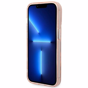 Karl Lagerfeld KLHMP14XHKCP iPhone 14 Pro Max 6.7 "kietasis dėklas rožinis / rožinis Karl & Choupette aliuminis Magnetinis