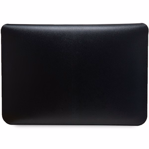 Hello Kitty PU Metal Logo dėklas 14" nešiojamam kompiuteriui - juodas