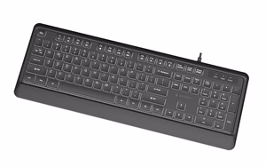 KEYBOARD MULTIMEDIA USB ENG/BLACK KB-UML-04 GEMBIRD