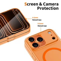 Tech-Protect Magslim MagSafe deklas, skirtas iPhone 17 Pro Max - Oranzinis